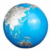 5 Dollars Earth globe reverse image