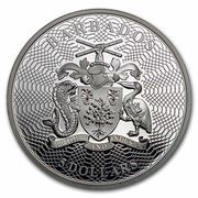 5 Dollars Northern Lights obverse image