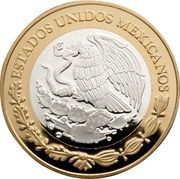100 Pesos Gold Republican Coin obverse image