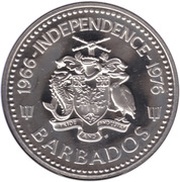 10 Dollars - Elizabeth II Independence - Silver Proof Issue obverse image
