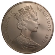 10 Dollars - Elizabeth II Discovery of America obverse image