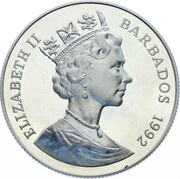 10 Dollars - Elizabeth II 1992 Olympic Games obverse image