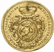5 Gold Ducat - Constantin Brâncoveanu reverse image