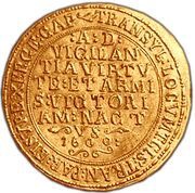 10 Gold Ducat - Mihai Viteazul reverse image