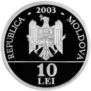 10 Lei European mink obverse image