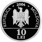 10 Lei Wood marten obverse image