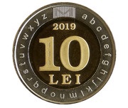 10 Lei State language and latin writing reverse image