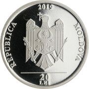 20 Lei The Goat with Three Kids obverse image
