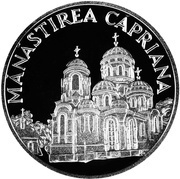 50 Lei Căpriana Monastery, Moldova, 2000 reverse image