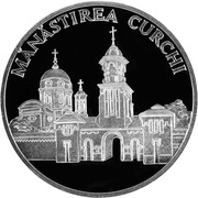 50 Lei Curchi Monastery, Moldova, 2000 reverse image