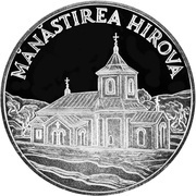 50 Lei Hirova Monastery, Moldova, 2000 reverse image