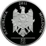 50 Lei Spoonbill obverse image