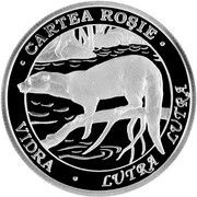 50 Lei Otter, Moldova, 2012 reverse image