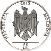 50 Lei Alexei Mateevici obverse image