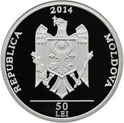 50 Lei Paeonia Peregrina obverse image