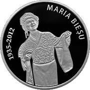 50 Lei Maria Bieşu, Moldova, 2015 reverse image