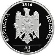 50 Lei 180 years since the construction of the "Nativity" Cathedral in Chişinău obverse image