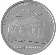 50 Lei Ralli Manor, Moldova, 2018 reverse image