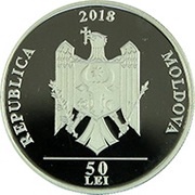 50 Lei Saker falcon obverse image