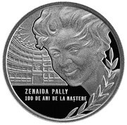 50 Lei Zenaida Pally, Moldova, 2019 reverse image