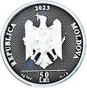 50 Lei Anniversary of the national currency obverse image