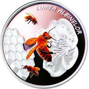 50 Lei The world of bees, Moldova, 2023 reverse image