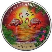 25 Dollars Crystal Water, Barbados, 2018 reverse image
