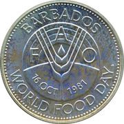 50 Dollars - Elizabeth II FAO - World Food Day obverse image