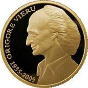 100 Lei Grigore Vieru reverse image
