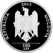 100 Lei 1900 years since the inauguration of Trajan's Column obverse image