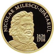 100 Lei Nicolae Milescu Spătarul reverse image