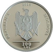 100 Lei Union of Basarabia with Romania obverse image