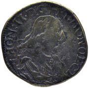 Double tournois - Honoré II obverse image