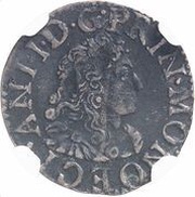 2 deniers denari - Antoine I obverse image