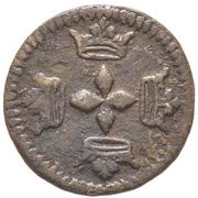 2 deniers denari - Antoine I obverse image