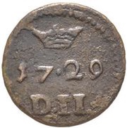 2 deniers denari - Antoine I reverse image