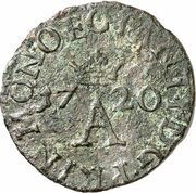 1 sol après dévaluation - Antoine I obverse image
