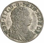 ½ Pezzetta ou 1 sol et demi - Honoré III obverse image