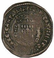 6 Gros - Honore II reverse image