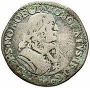 Pezzetta ou 3 sols - Honoré II obverse image