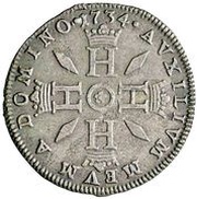Pezzetto - Honore III, Monaco, 1734-1735 reverse image