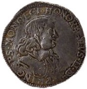 ¼ Ecu - Honoré II obverse image