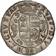 Izelotte d'argent de 28 sols - Honoré II obverse image