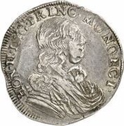 ½ Ecu - Honoré II obverse image