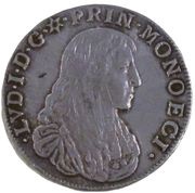 Ecu de 3 livres ou 60 sols Louis I obverse image