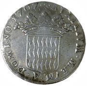 1 Ecu - Antonio I reverse image