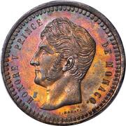 1 décime - Honoré V essai obverse image