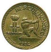 50 Centimes - Louis II obverse image