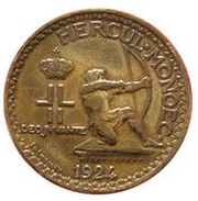 1 Franc - Louis II obverse image