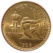 1 Franc - Louis II obverse image